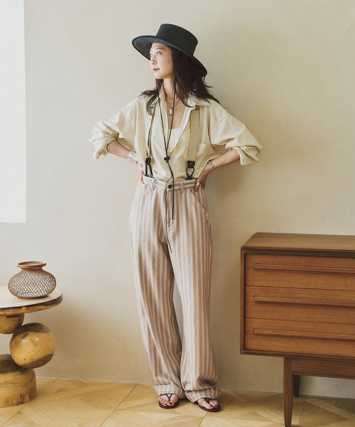 FRAMeWORK(フレームワーク)の「PAYDAY×HOWIECLOTHING×FRAMeWORK APRON パンツ(その他パンツ・レディース・アイボリー/A・MEDIUM/SMALL)」の5枚目の写真