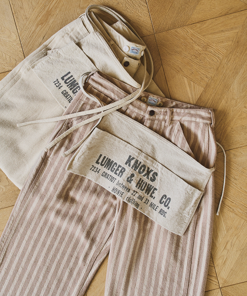 FRAMeWORK(フレームワーク)の「PAYDAY×HOWIECLOTHING×FRAMeWORK APRON パンツ(その他パンツ・レディース・アイボリー/A・MEDIUM/SMALL)」の6枚目の写真