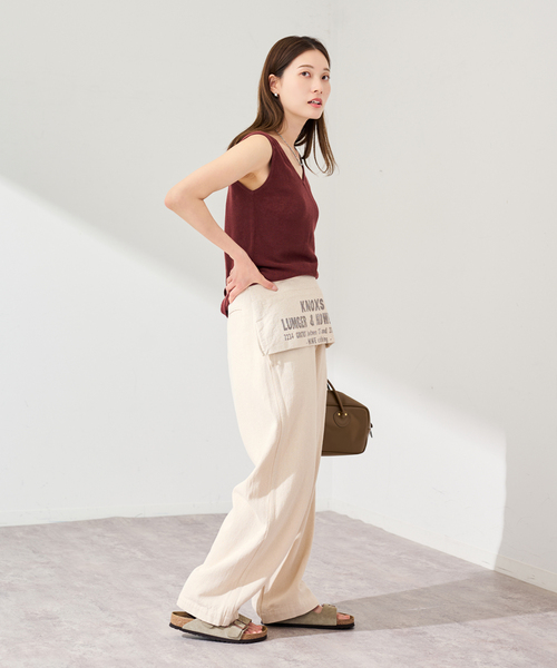 FRAMeWORK(フレームワーク)の「PAYDAY×HOWIECLOTHING×FRAMeWORK APRON パンツ(その他パンツ・レディース・アイボリー/A・MEDIUM/SMALL)」の8枚目の写真