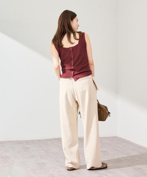 FRAMeWORK(フレームワーク)の「PAYDAY×HOWIECLOTHING×FRAMeWORK APRON パンツ(その他パンツ・レディース・アイボリー/A・MEDIUM/SMALL)」の9枚目の写真