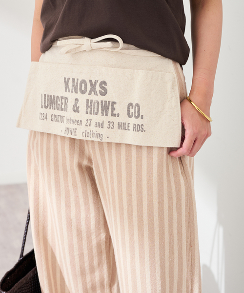 FRAMeWORK(フレームワーク)の「PAYDAY×HOWIECLOTHING×FRAMeWORK APRON パンツ(その他パンツ・レディース・アイボリー/A・MEDIUM/SMALL)」の19枚目の写真