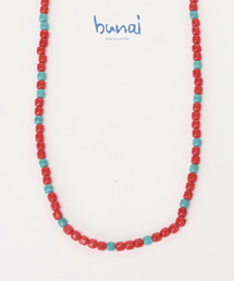JOURNAL STANDARD relume | bunai / ブナイ 別注 レッドビーズ ネックレス(ネックレス)