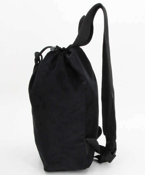 UMBRO(アンブロ)の「UMBRO/アンブロ SP Corduroy Packable MINI BAG/別注 コーデュロイ パッカブル ミニバッグ/ナップサック型(バックパック/リュック・メンズ・ダークブラウン/ブラック・ONE SIZE)」の18枚目の写真