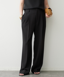 Deuxieme Classe | *トリアセジョーゼット タックパンツ(スラックス)
