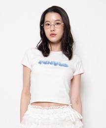 PUNYUS | 【NEW SIZE】PUNYUSロゴピチリンガーＴシャツ(Tシャツ/カットソー)