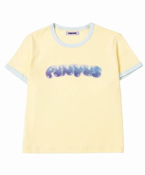 PUNYUS(プニュズ)の「【NEW SIZE】PUNYUSロゴピチリンガーTシャツ(Tシャツ/カットソー・レディース・ライトイエロー/グリーン系その他/ホワイト・4/3/2/1/5)」の7枚目の写真