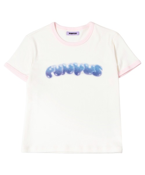 PUNYUS(プニュズ)の「【NEW SIZE】PUNYUSロゴピチリンガーTシャツ(Tシャツ/カットソー・レディース・ライトイエロー/グリーン系その他/ホワイト・4/3/2/1/5)」の9枚目の写真