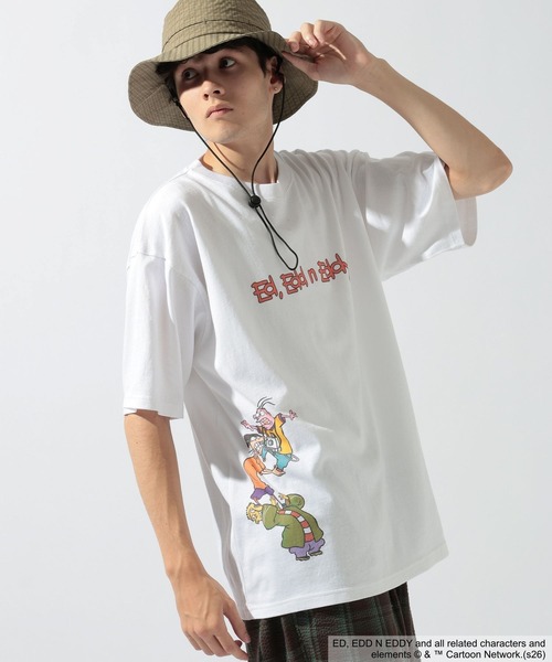 niko and...(ニコアンド)の「【Ed,Edd n Eddy(エド エッド エディ)】グラフィックT(Tシャツ/カットソー・メンズ・グリーン/ホワイト・MEDIUM/LARGE)」の6枚目の写真