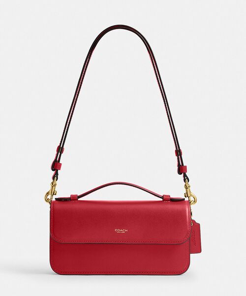 COACH(コーチ)の「エローラ トップ ハンドル クロスボディ バッグ(ショルダーバッグ・レディース・レッド系その他・ONE)」の5枚目の写真