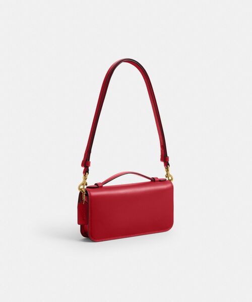 COACH(コーチ)の「エローラ トップ ハンドル クロスボディ バッグ(ショルダーバッグ・レディース・レッド系その他・ONE)」の6枚目の写真