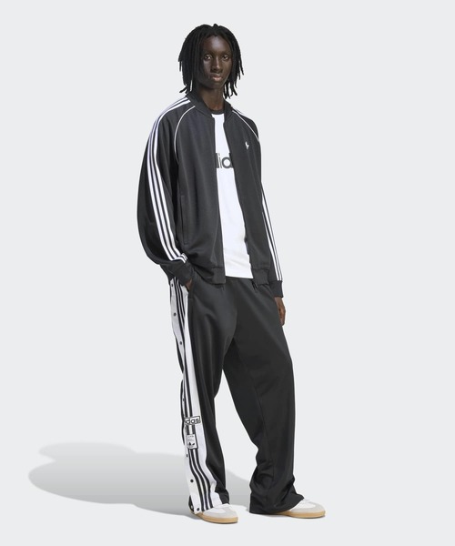 adidas（アディダス）の「SST アディカラー クラシック ルーズ トラックトップ / ジャージ / トラックジャケット / アディダスオリジナルス adidas Originals（ジャージ・メンズ・ブラック・SMALL/X-LARGE/X-SMALL/MEDIUM/XX-LARGE/LARGE/3XL）」の13枚目の写真