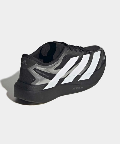 adidas(アディダス)の「アディゼロ EVO SL EXO シューズ / Adizero EVO SL EXO Shoes / ランニングシューズ / アディダス adidas(スニーカー・メンズ・ブラック・24.5cm/25.0cm/25.5cm/26.0cm/26.5cm/27.0cm/27.5cm/28.0cm/28.5cm/29.0cm)」の9枚目の写真