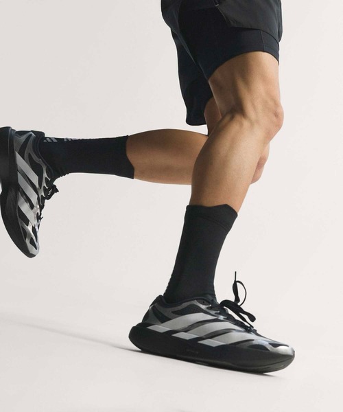 adidas(アディダス)の「アディゼロ EVO SL EXO シューズ / Adizero EVO SL EXO Shoes / ランニングシューズ / アディダス adidas(スニーカー・メンズ・ブラック・24.5cm/25.0cm/25.5cm/26.0cm/26.5cm/27.0cm/27.5cm/28.0cm/28.5cm/29.0cm)」の13枚目の写真
