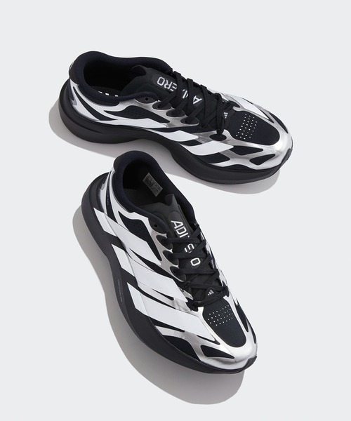 adidas(アディダス)の「アディゼロ EVO SL EXO シューズ / Adizero EVO SL EXO Shoes / ランニングシューズ / アディダス adidas(スニーカー・メンズ・ブラック・24.5cm/25.0cm/25.5cm/26.0cm/26.5cm/27.0cm/27.5cm/28.0cm/28.5cm/29.0cm)」の2枚目の写真