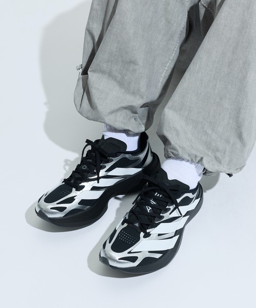 adidas(アディダス)の「アディゼロ EVO SL EXO シューズ / Adizero EVO SL EXO Shoes / ランニングシューズ / アディダス adidas(スニーカー・メンズ・ブラック・24.5cm/25.0cm/25.5cm/26.0cm/26.5cm/27.0cm/27.5cm/28.0cm/28.5cm/29.0cm)」の3枚目の写真