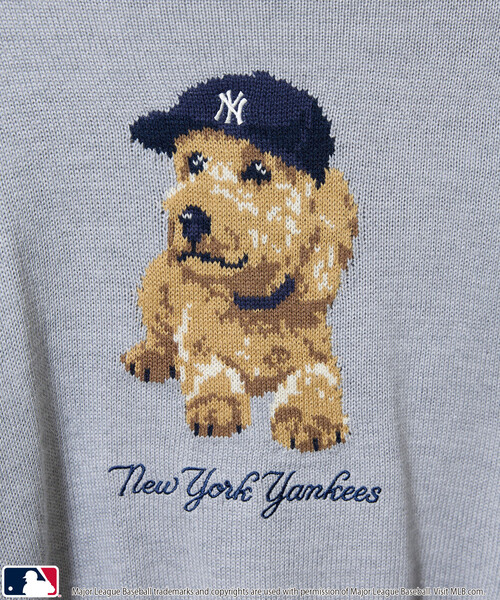 PUBLUX（パブリュクス）の「PUBLUX/パブリュクス 別注 MLB アニマル ニット　限定展開（ニット/セーター・メンズ・グレー/ブラック・LARGE/MEDIUM/SMALL）」の19枚目の写真