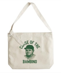 Ol' Basics(オール・ベーシックス) ショルダーバッグ キャンバス イラスト プリント 鞄 BAG アメカジ メンズ レディース ユニセックス