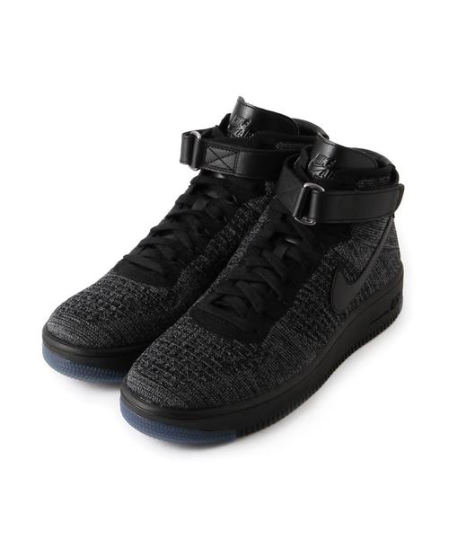 NIKE（ナイキ）の「＜NIKE（ナイキ）＞ AF1 FLY KNIT/スニーカー（スニーカー・メンズ・ブラック/レッド・26cm/27cm/28cm）」の3枚目の写真
