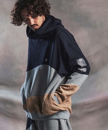 AFB / エーエフビー DOUBLE LAYERD ZIP UP HOODIE（パーカー）｜AFB