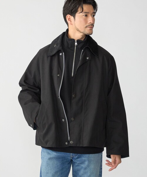 Barbour(バブアー)の「【SHIPS別注】Barbour: OS TRANSPORT JACKET(ブルゾン・メンズ・ブラック/ネイビー/オリーブ・36/38/40/42)」の21枚目の写真