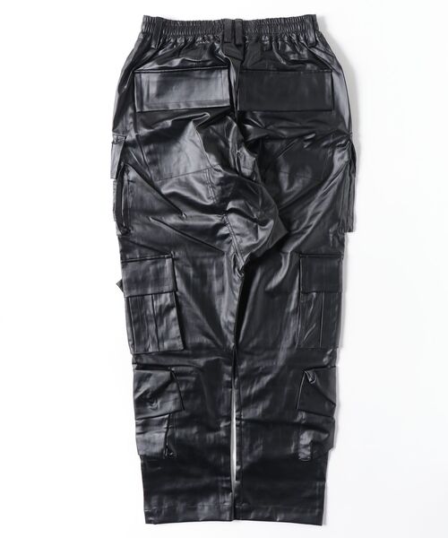 ROYAL FLASH(ロイヤルフラッシュ)の「A.F ARTEFACT/エーエフ・アーティファクト/CARGO SAROUEL EASY PANTS(カーゴパンツ・メンズ・ブラック・2/3)」の2枚目の写真