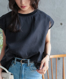 オーガンジードッキングTシャツ
