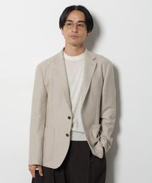 ｢DamerinoJacket｣ カシミヤミックスウォッシャブルツイードジャケット