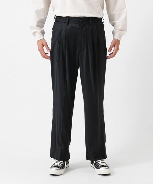 URBAN RESEARCH（アーバンリサーチ）の「new basic　WOOL SILK TAPERED SLACKS（その他パンツ・メンズ・ブラック・LARGE/X-LARGE/MEDIUM）」の5枚目の写真