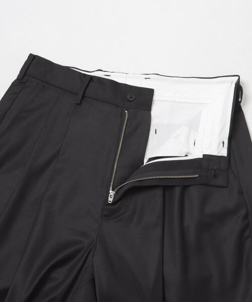 URBAN RESEARCH（アーバンリサーチ）の「new basic　WOOL SILK TAPERED SLACKS（その他パンツ・メンズ・ブラック・LARGE/X-LARGE/MEDIUM）」の9枚目の写真