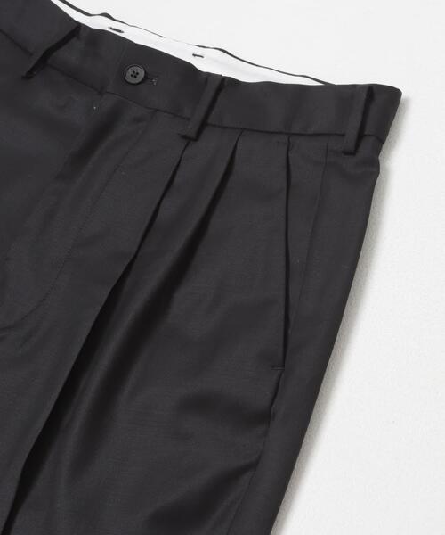 URBAN RESEARCH（アーバンリサーチ）の「new basic　WOOL SILK TAPERED SLACKS（その他パンツ・メンズ・ブラック・LARGE/X-LARGE/MEDIUM）」の10枚目の写真