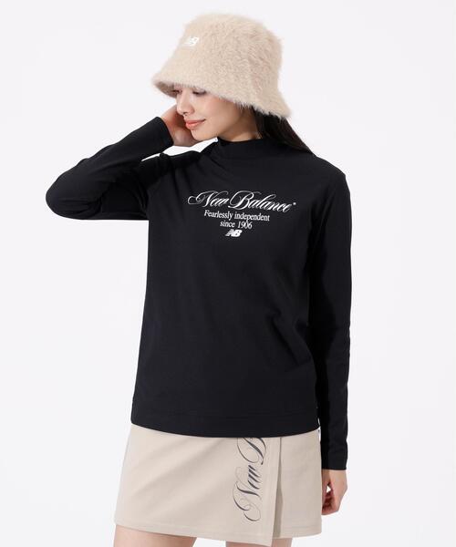 New Balance Golf(ニューバランスゴルフ)の「UV 長袖 モックネック プルオーバー (WOMENS)(Tシャツ/カットソー・レディース・ホワイト/ブラック/ワイン・SMALL/LARGE/MEDIUM)」の3枚目の写真