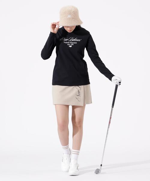 New Balance Golf(ニューバランスゴルフ)の「UV 長袖 モックネック プルオーバー (WOMENS)(Tシャツ/カットソー・レディース・ホワイト/ブラック/ワイン・SMALL/LARGE/MEDIUM)」の5枚目の写真