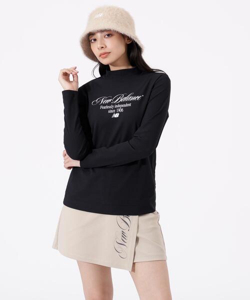 New Balance Golf(ニューバランスゴルフ)の「UV 長袖 モックネック プルオーバー (WOMENS)(Tシャツ/カットソー・レディース・ホワイト/ブラック/ワイン・SMALL/LARGE/MEDIUM)」の6枚目の写真