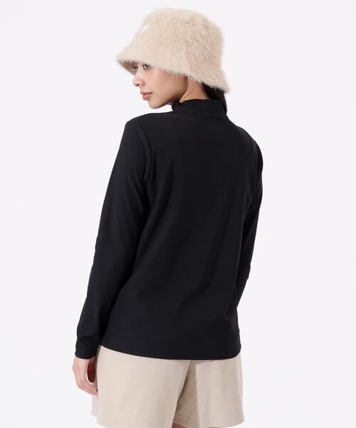 New Balance Golf(ニューバランスゴルフ)の「UV 長袖 モックネック プルオーバー (WOMENS)(Tシャツ/カットソー・レディース・ホワイト/ブラック/ワイン・SMALL/LARGE/MEDIUM)」の7枚目の写真