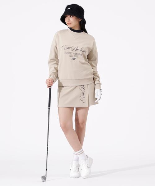 New Balance Golf(ニューバランスゴルフ)の「UV 長袖 モックネック プルオーバー (WOMENS)(Tシャツ/カットソー・レディース・ホワイト/ブラック/ワイン・SMALL/LARGE/MEDIUM)」の8枚目の写真