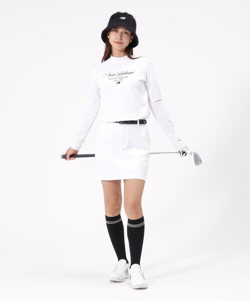 New Balance Golf(ニューバランスゴルフ)の「UV 長袖 モックネック プルオーバー (WOMENS)(Tシャツ/カットソー・レディース・ホワイト/ブラック/ワイン・SMALL/LARGE/MEDIUM)」の14枚目の写真