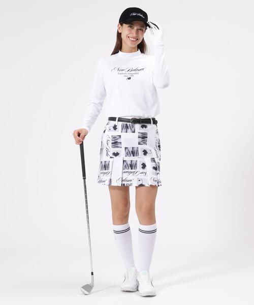 New Balance Golf(ニューバランスゴルフ)の「UV 長袖 モックネック プルオーバー (WOMENS)(Tシャツ/カットソー・レディース・ホワイト/ブラック/ワイン・SMALL/LARGE/MEDIUM)」の16枚目の写真