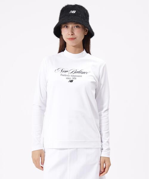 New Balance Golf(ニューバランスゴルフ)の「UV 長袖 モックネック プルオーバー (WOMENS)(Tシャツ/カットソー・レディース・ホワイト/ブラック/ワイン・SMALL/LARGE/MEDIUM)」の17枚目の写真