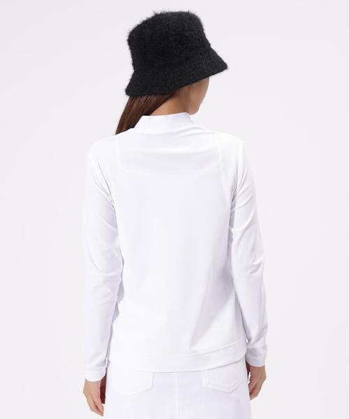 New Balance Golf(ニューバランスゴルフ)の「UV 長袖 モックネック プルオーバー (WOMENS)(Tシャツ/カットソー・レディース・ホワイト/ブラック/ワイン・SMALL/LARGE/MEDIUM)」の19枚目の写真