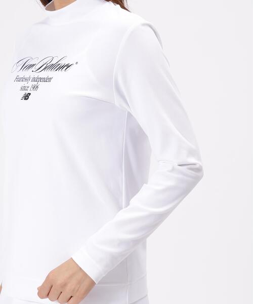 New Balance Golf(ニューバランスゴルフ)の「UV 長袖 モックネック プルオーバー (WOMENS)(Tシャツ/カットソー・レディース・ホワイト/ブラック/ワイン・SMALL/LARGE/MEDIUM)」の21枚目の写真