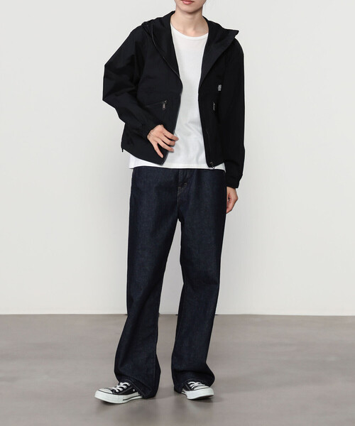 THE NORTH FACE(ザノースフェイス)の「THE NORTH FACE | SHORT COMPACT JACKET WOMEN(ナイロンジャケット・レディース・ベージュ系その他/ブラック・M/L)」の18枚目の写真