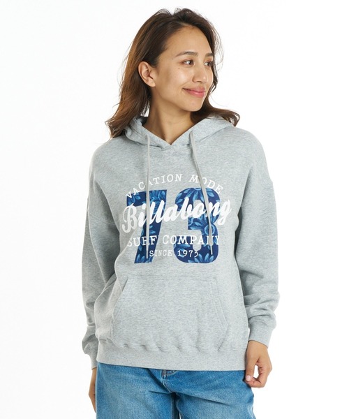 BILLABONG(ビラボン)の「BILLABONG ウィメンズ 73 PARKA パーカー 【BOY FIT】【2026年秋冬モデル】/ビラボンボーイフィットバックプリントプルオーバーパーカー(パーカー・レディース・ブラック/オフホワイト/グレー・MEDIUM/LARGE)」の3枚目の写真