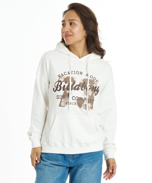 BILLABONG(ビラボン)の「BILLABONG ウィメンズ 73 PARKA パーカー 【BOY FIT】【2026年秋冬モデル】/ビラボンボーイフィットバックプリントプルオーバーパーカー(パーカー・レディース・ブラック/オフホワイト/グレー・MEDIUM/LARGE)」の1枚目の写真
