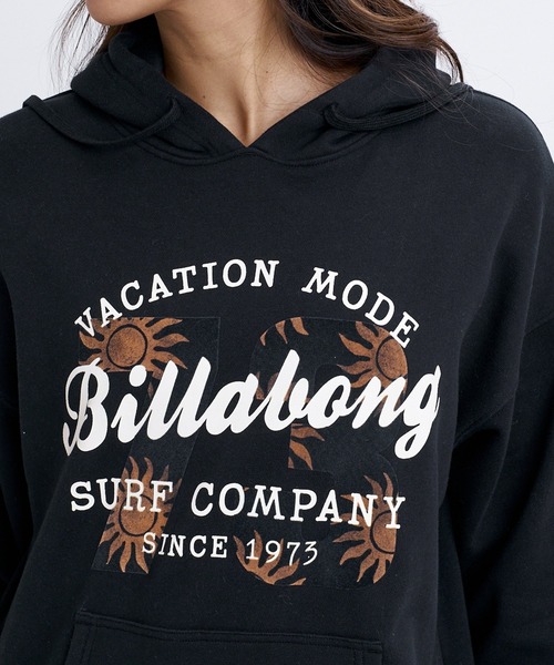 BILLABONG(ビラボン)の「BILLABONG ウィメンズ 73 PARKA パーカー 【BOY FIT】【2026年秋冬モデル】/ビラボンボーイフィットバックプリントプルオーバーパーカー(パーカー・レディース・ブラック/オフホワイト/グレー・MEDIUM/LARGE)」の8枚目の写真