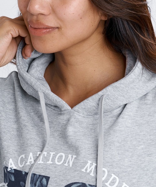 BILLABONG(ビラボン)の「BILLABONG ウィメンズ 73 PARKA パーカー 【BOY FIT】【2026年秋冬モデル】/ビラボンボーイフィットバックプリントプルオーバーパーカー(パーカー・レディース・ブラック/オフホワイト/グレー・MEDIUM/LARGE)」の10枚目の写真