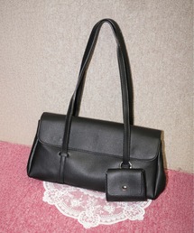 【 IMARI / イマリ 】 フラップ ワイド ハンドバッグ #