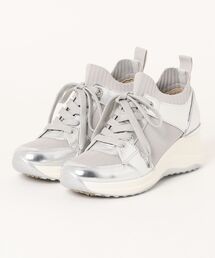 【Bridget Birkin】ヒールアップニットコンビスニーカー(565102)