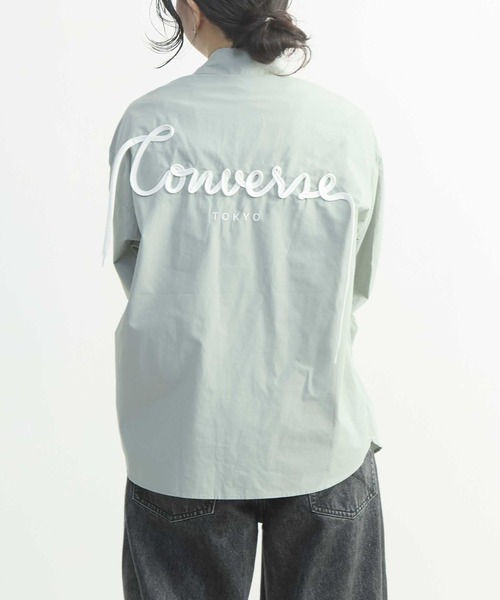 BACK SPINDLE LOGO TYPEWRITER SHIRT
