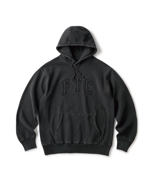 FTC（エフティーシー）の「CLASSIC COLLEGE APPLIQUE PULLOVER HOODY（パーカー・メンズ・ブラウン/グレー/ネイビー/ブラック・MEDIUM/LARGE/SMALL/X-LARGE）」の2枚目の写真
