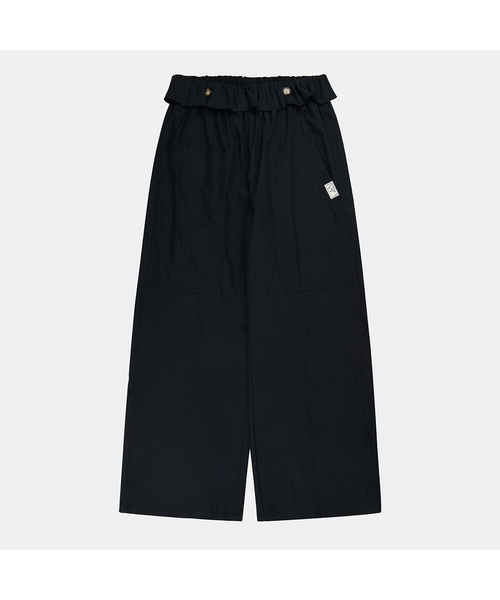 PIGMENT(ピグメント)の「フリルボタンビッグポケットパンツ (KYPT2606040)(その他パンツ・レディース・ネイビー/ブラウン・FREE)」の1枚目の写真